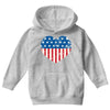 usa flag 2 Youth Hoodie
