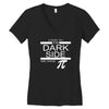 come to dark side we have pi Women's V-Neck T-Shirt