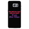 beer t shirt who said beer won't make you smart it made bud wiser funn Samsung Galaxy S7