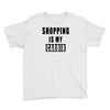 shopping is my cardio !! t shirt  shopping is my cardio graphic  t,,, Youth Tee