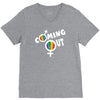 coming out V-Neck Tee