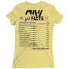 May Girl Facts Taurus Ladies Fitted T-Shirt