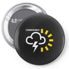 weather forecast symbol Pin-back button