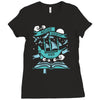 never grow up Ladies Fitted T-Shirt