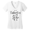 be my valentine Women's V-Neck T-Shirt
