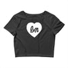 little mix logo heart Crop Top