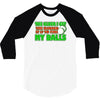funny golf the older i get, ideal gift, birthday present 3/4 Sleeve Shirt