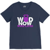 wod now wine later V-Neck Tee
