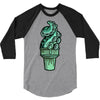 tentacle ice 3/4 Sleeve Shirt