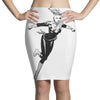 captain marvel 8 Pencil Skirts