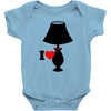 i love lamp Baby Onesie