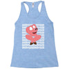 oh my god pig Racerback Tank
