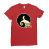 happy scottie halloween! Ladies Fitted T-Shirt