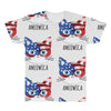 4th of July All Over Men's T-shirt