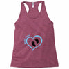 Custom baby boy name maternity design Racerback Tank