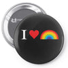 I Love Lgbt Pin-back button