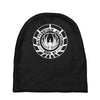 battlestar galactica distressed badge Baby Beanies