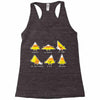 candy corn are triangles Racerback Tank