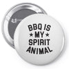 bbq spirit animal Pin-back button