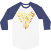 Phoenix Tribal Bird 3/4 Sleeve Shirt
