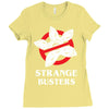Strange Busters Ladies Fitted T-Shirt