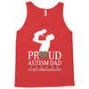 proud Autism dad Tank Top