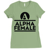 alpha female Ladies Fitted T-Shirt