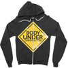 body under construction Zipper Hoodie