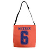 lustiges t shirt mit fun spruch witziges spr&Uuml;che shirt Adjustable Strap Totes
