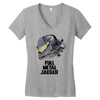 full metal jaeger Women's V-Neck T-Shirt
