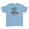 Daddy Hiking Buddy Mountains Youth Tee