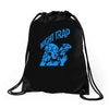 new retro night trap Drawstring Bags