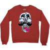 king of mustache Crewneck Sweatshirt