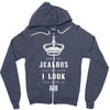 Don't Be Jealous Just Because Look This Good At 60 Zipper Hoodie