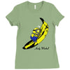 minion loves banana Ladies Fitted T-Shirt
