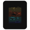summer zone line Mousepad