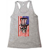 july 4th skull Racerback Tank