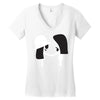 cewecowo Women's V-Neck T-Shirt