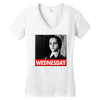 wednesday addams Women's V-Neck T-Shirt