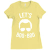 lets boo boo Ladies Fitted T-Shirt