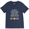 im not a guitar hero i was just doing my job V-Neck Tee