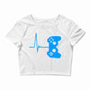 game heart beat Crop Top
