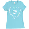 hug me Ladies Fitted T-Shirt