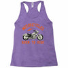 motorcycles born to ride Racerback Tank