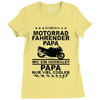motorrad papa Ladies Fitted T-Shirt