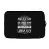 And 8th Day God Look Down So God Made A Libra Gu Laptop sleeve