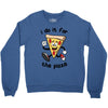 i do it for the pizza Crewneck Sweatshirt