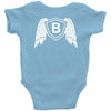 letter b with wings Baby Onesie