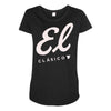 el clasico Maternity Scoop Neck T-shirt