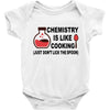 chemistry is like cooking Baby Bodysuit
